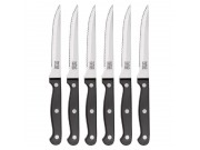 Taylor's Eye Witness Maple Stainless Steel Steak Knives (pack of 6)